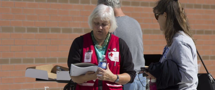 Canadian Red Cross Volunteer