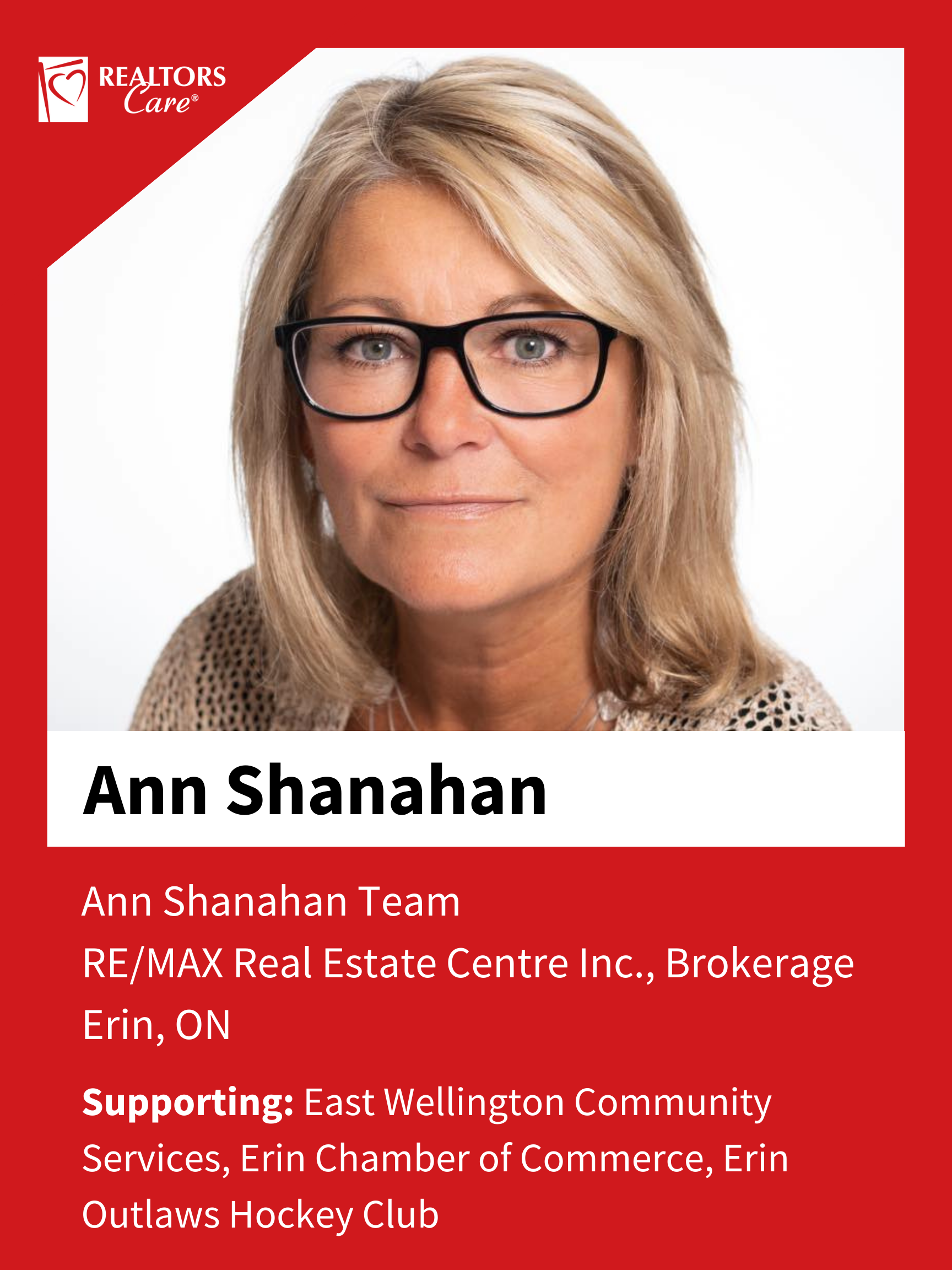 Ann Shanahan
Erin	ON
