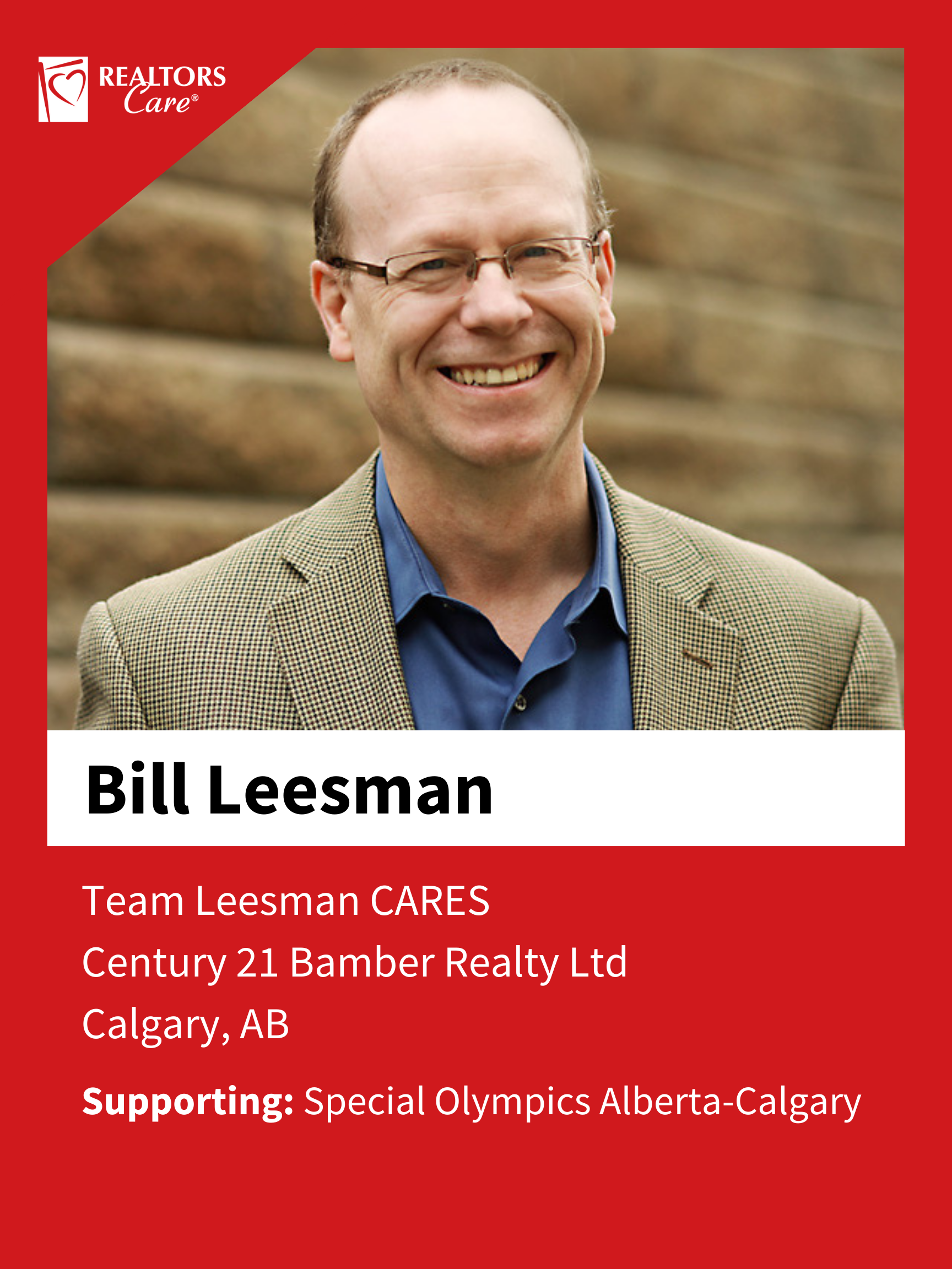 Bill Leesman
Calgary	AB
