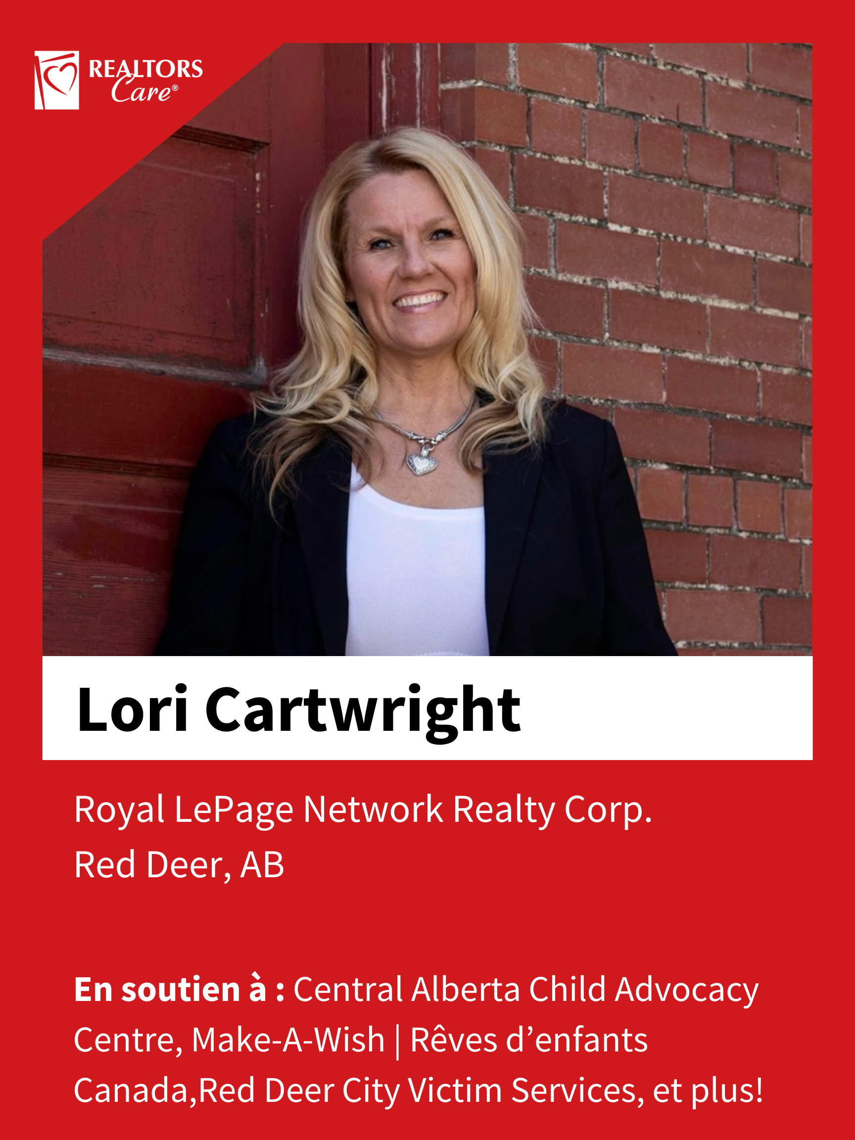 Lori Cartwright
Red Deer	AB
