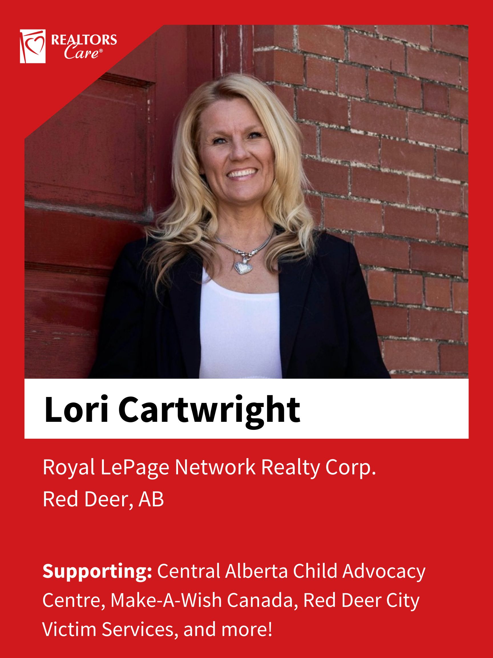 Lori Cartwright
Red Deer	AB
