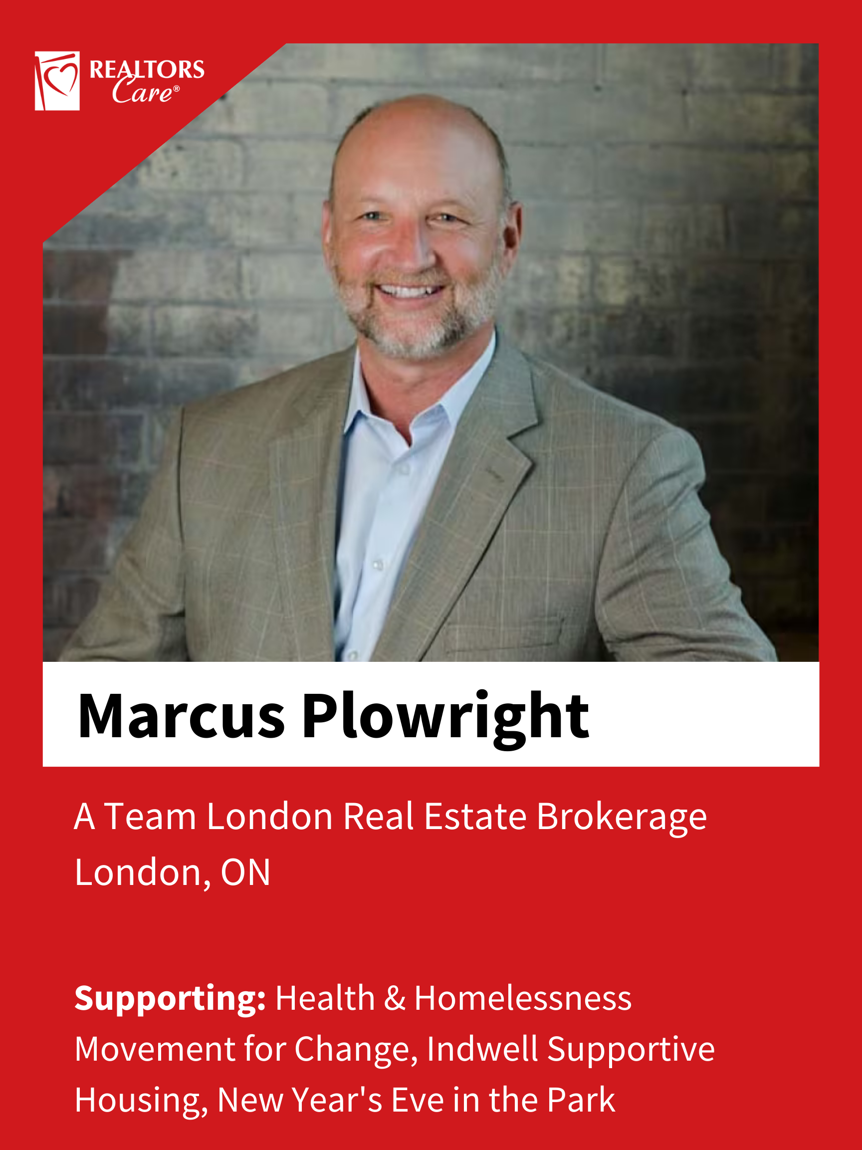 Marcus Plowright
London	ON
