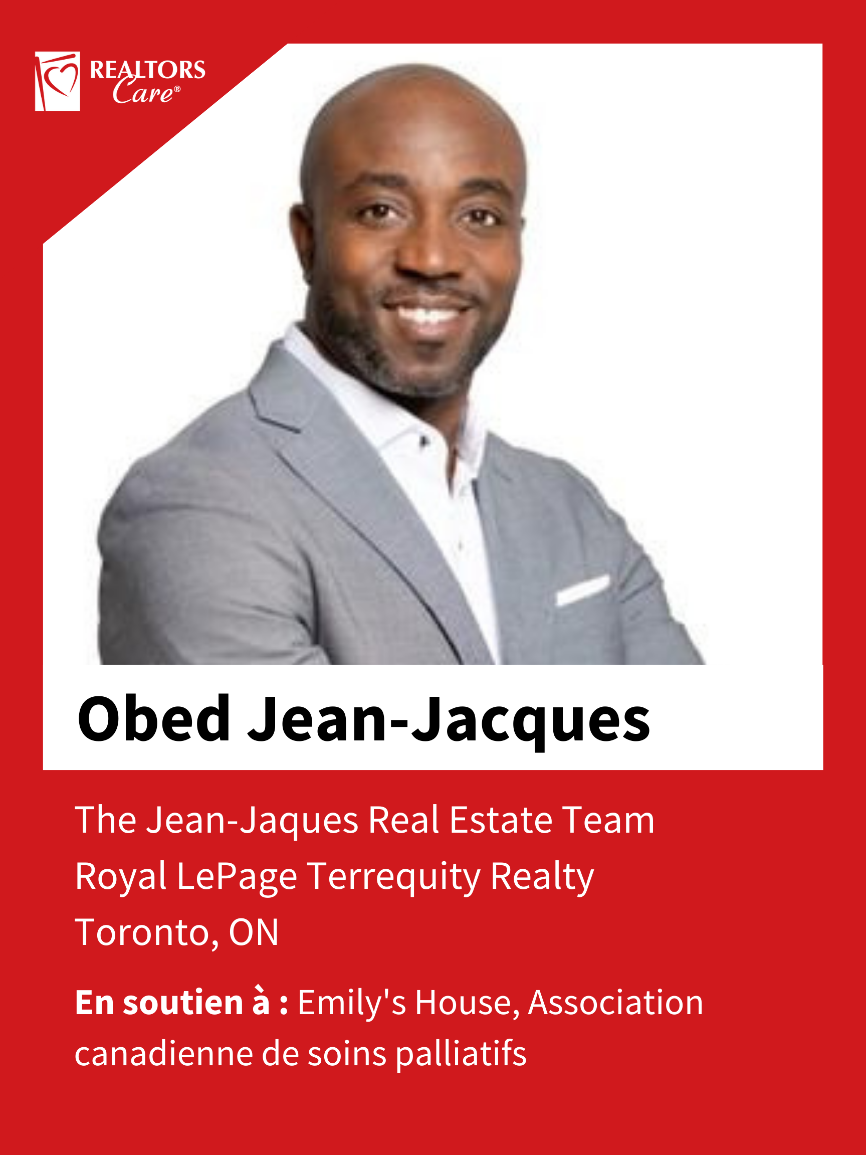 Obed Jean-Jacques
Toronto	ON
