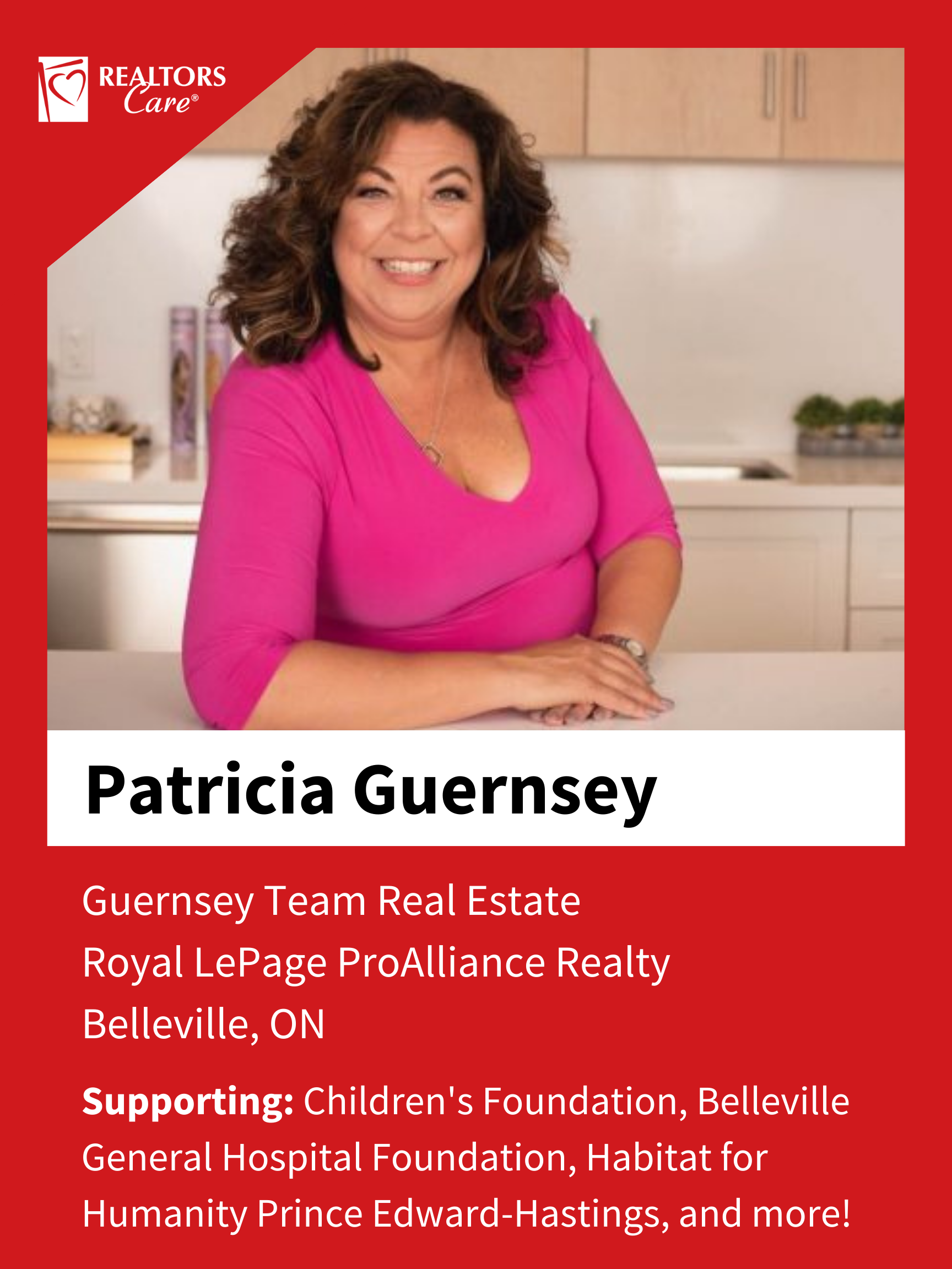 Patricia Guernsey
Belleville	ON
