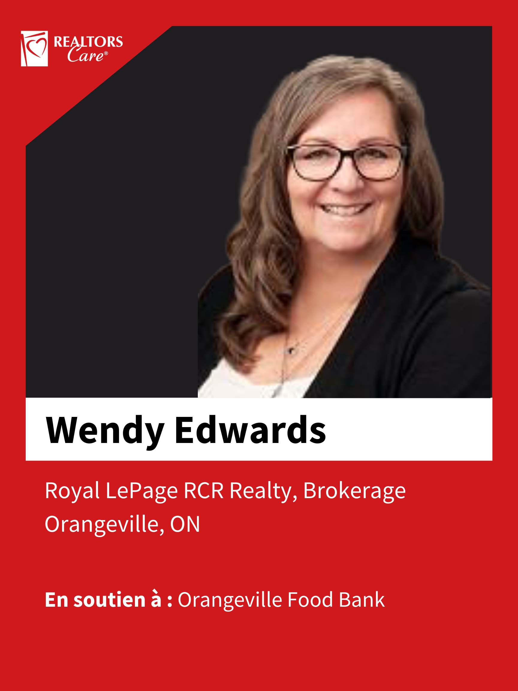 Wendy Edwards
Orangeville	ON
