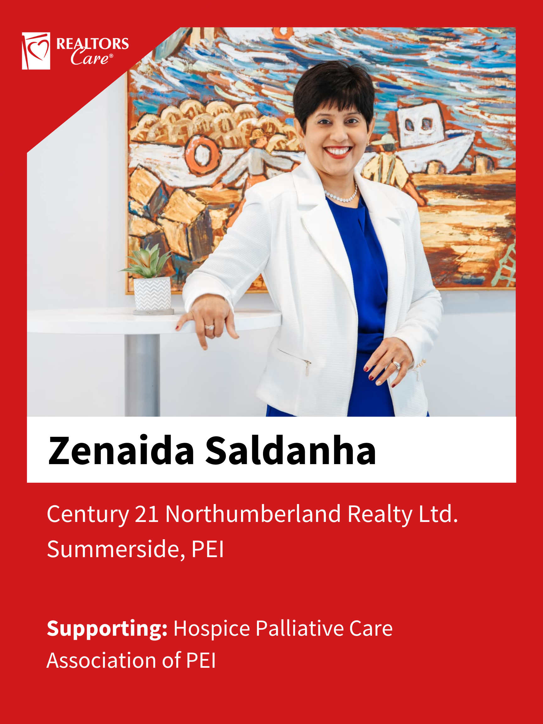 Zenaida Saldanha
Summerside	PEI
